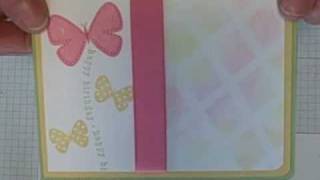 Chalk Lines  Using your Stampin Pastels [upl. by Asela]