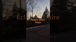 Éclipse solaire totale en direct 2024 à Montréal [upl. by Grimaud]