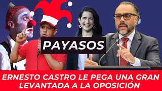 ERNESTO CASTRO en modo ÉPICO  SE VAN DEL PLENO LOS DEL FMLN A LLORAR [upl. by Ggerg]