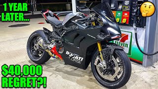 Panigale V4 SP2 LONG TERM Review  Ducatis MOST POWERFUL Bike 😤 [upl. by Hubert961]