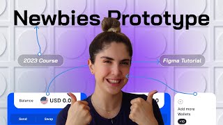 104 Figma Prototyping Basics Figma Crash Course 2023 [upl. by Atnek]