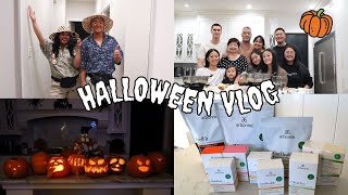 Halloween Week Vlog  Arbonne Unboxing  VlogLife [upl. by Adleme]