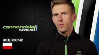 Cannondale Pro Cyclings Maciej Bodnar Interview [upl. by Elleinahc]