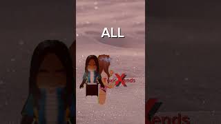 The story of my friendship roblox [upl. by Llevad]