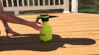 Product Review  Homdoxs 2 Liter Handheld Pump Pressure Sprayer [upl. by Jenesia]