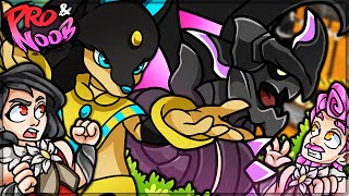 EGYPTIAN LUCARIO IS COMPLETELY ORIGINAL  Pro and Noob VS Palworld [upl. by Amitaf]