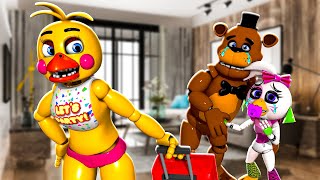 Toy Chica LEAVES Freddy and Francine [upl. by Noll407]