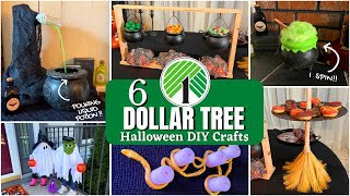 6 DOLLAR TREE DIY Halloween Decor Crafts  Easy Cheap amp Spooky Ideas for 2024 [upl. by Moureaux]