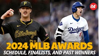 quot2024 MLB Awards Schedule Finalists and Past Winners – Who Will Take Home the Hardwarequot [upl. by Hsetirp607]