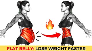 Do These 30 Best Exercises to LOSE BELLY FAT  Get FLAT ABS in 2 Week ➜ 30minute STANDING Workout [upl. by Burnie680]