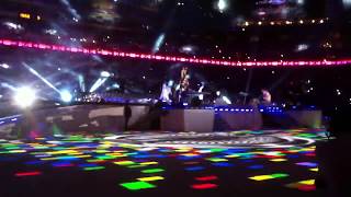 Super Bowl 46 Madonna Complete Halftime Show Field View [upl. by Neeluqcaj480]