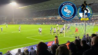 WHAT A START TO THE NEW YEAR Wycombe Wanderers vs Bristol Rovers vlog [upl. by Clothilde]