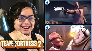 SPYS STORY BEGINS  Reacting to The Fedora Chronicles amp The Bolted Behemoth Team Fortress 2 [upl. by Roberta]