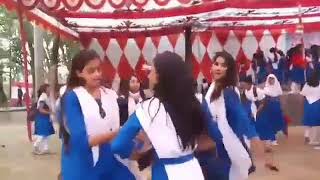 Girls dance at Natore Govt Girls High Schools annual picnic day😂 [upl. by Adnilram]