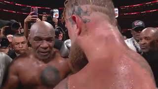 Full Last Round Jake Paul vs Mike Tyson Mike gets Knocked Out [upl. by Rosco675]