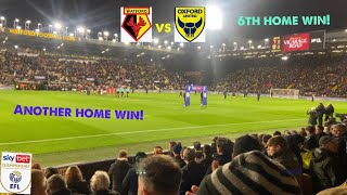 Watford vs Oxford Vlog We keep winning at home and we’re back in the play offs [upl. by Beryle652]