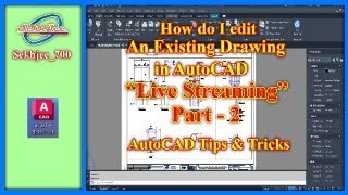 How do I edit an existing drawing in AutoCAD Part2 [upl. by Knutson380]