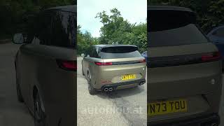 BRUTAL SOUND  2024 Range Rover Sport SV P635 Edition One  autofilou shorts [upl. by Noraa]