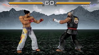 Tekken 5 Remake  Kazuya vs Heihachi  Interludes [upl. by Yorgen]