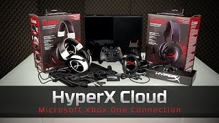 Collegamento a Xbox One  Cuffie HyperX Cloud [upl. by Yadsendew]