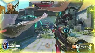 Overwatch 2 Quickplay with Friends Eichenwalde Defend at 2nd Point [upl. by Dnalrag906]