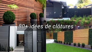 80 idées de clôtures de jardin [upl. by Judsen]