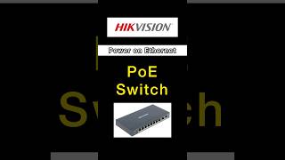 Hikvision PoE Switch  PoE Switch for IP Camera  Apex Security Hub cctvcamera hikvisionpoeswitch [upl. by Lotus]