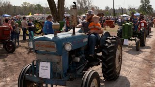 A Wonderful Classic Tractor Parade from the Amazing Southern Farm Days [upl. by Cathie]