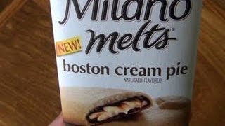 Pepperidge Farms Boston Cream Pie Milano Melts [upl. by Macnamara]