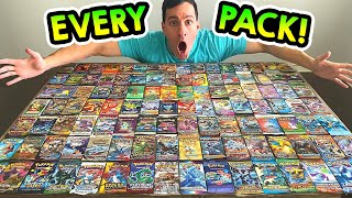 Opening EVERY Pack of Pokemon Cards EVER [upl. by Ras853]