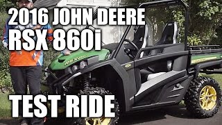 2016 John Deere Gator RSX 860i [upl. by Nednarb]