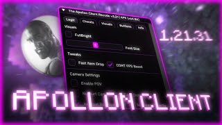 Apollon Hacked Client for MCPE 12131  MCPE Android Hacked Client  FOR MOBILE [upl. by Hanyaz]