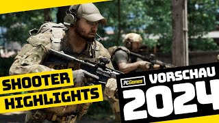 Shooter Vorschau 2024  Die besten Ballerspiele [upl. by Atarman]