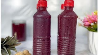 HOW TO MAKE HEALTHY ZOBO DRINKHEALTHY SORREL DRINK [upl. by Stinky]