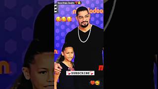 Roman Reigns Daughter 😻😻shorts viralshort wwe trending wwe2k22 wrestling youtubeshorts [upl. by Sumner105]