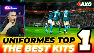 TOP BEST KITS eFootball 🔥 Los UNIFORMES más TOP en eFootball 🔥 Parte 1 ✅ AXG [upl. by Missie]