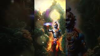 🕉✨️Krishna Mantra  Om Krishnaya Vasudevaya Haraye Paramatmane✨️🙏🕉 krishna reel music mantra [upl. by Aisercal]