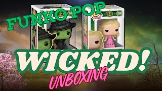 Wicked Funko Pop Unboxing [upl. by Namyac625]