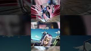 bucciarati stand name dub vs sub [upl. by Nadabas]