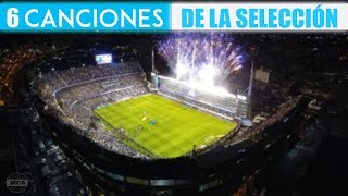 6 CANCIONES de la Selección Argentina  PuntoBoca [upl. by Freberg]