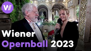 Wiener Opernball 2023  Teil I  Ankunft der Gäste [upl. by Ferren501]