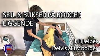 Sejl amp Bukser på borger  1 Hjælper [upl. by Yenot637]