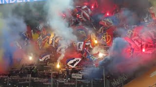 08122024 FC St Gallen  FC Basel 11 Pyro amp Support [upl. by Col]