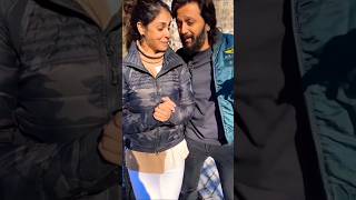 Riteish Deshmukh Genelia DSosa together trendingshorts viralvideo shortvideo [upl. by Luwana]