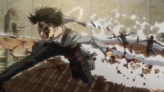 Levi vs Kenny Squad  Attack on Titan Season 3  HD 60FPS [upl. by Nyleuqaj]