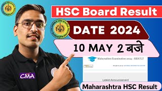 Maharashtra Board HSC Result 2024 Date [upl. by Nonnelg]