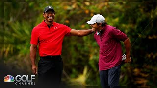 Extended Highlights Tiger and Charlie Woods PNC Championship Round 2  Golf Channel [upl. by Corenda]