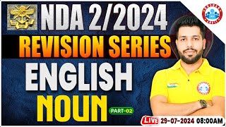 NDA 022024  NDA English Revision Series  Noun  English For NDA By Anuj Sir [upl. by Pussej]