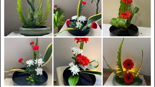 How to make ikebana flower arrangement5 [upl. by Claudina91]