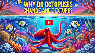 Why Do Octopuses Change Their Color amp Texture  Marine Animal Adaptations [upl. by Oiramej]